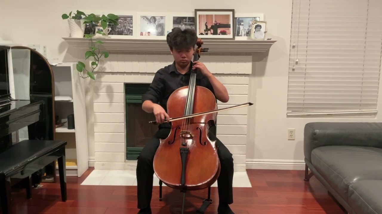 Daniel Chun, Bach Cello Suite No.3 in C major-Allemande