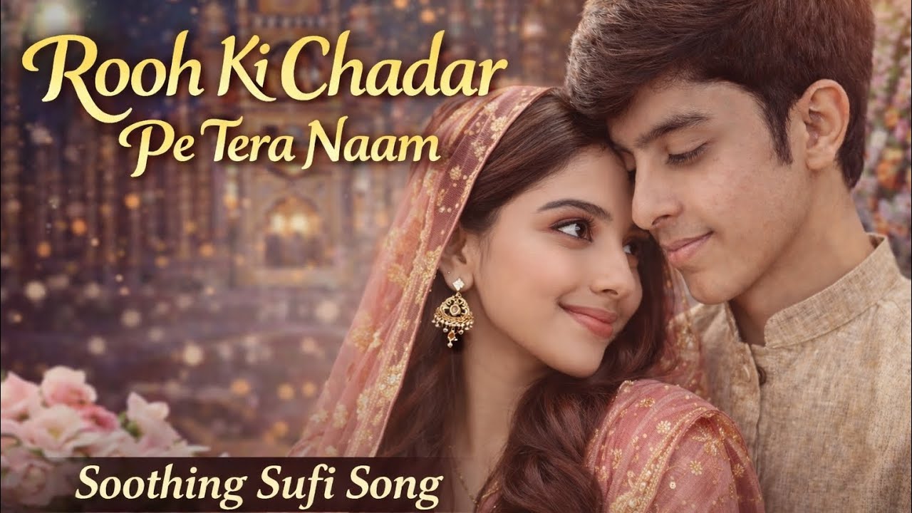 Rooh Ki Chadar Pe Tera Naam ♥️ | Romantic Sufi Song