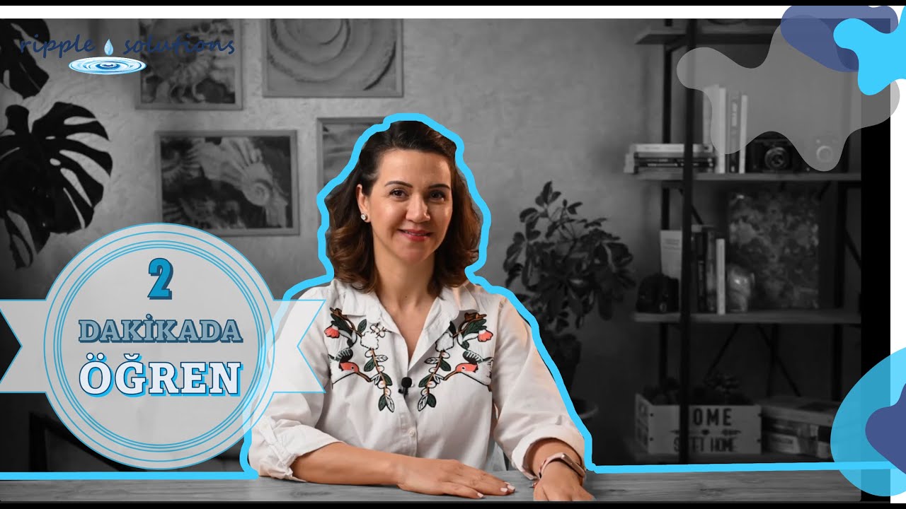 2 Dakikada &Ouml;ğren Serisi -VERİMLİLİK NEDİR?