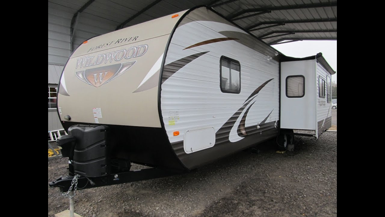 SOLD 2015 Forest River Wildwood 27RKSS $17900.00 @ NiceCampers.com 479-229-1499