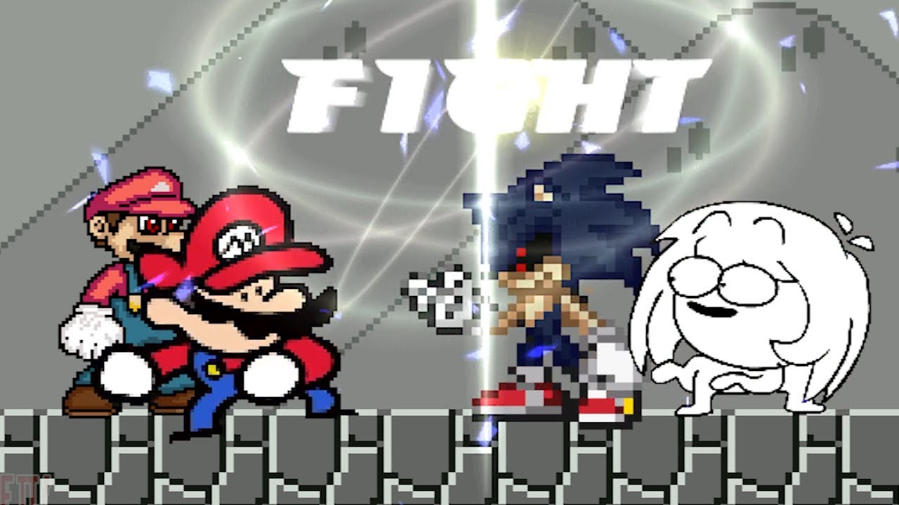 SPEEDRUNNER MARIO IS POSSESSED! | TEAM UP WITH DEVIL MARIO | DESTROYS MUGENS IN SURVIVAL MODE