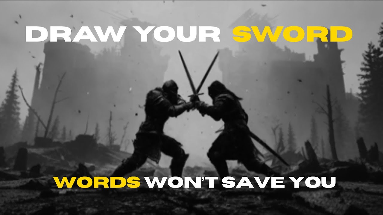 Draw Your Sword, Not Your Words :The Truth about power and Respect
