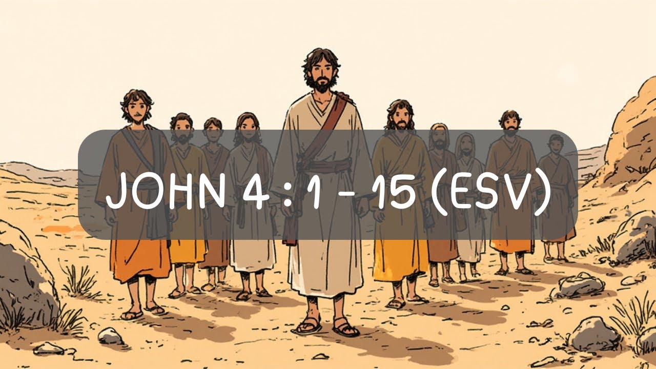 John 4 : 1 - 15 | Sing and Memorize the Gospel of John