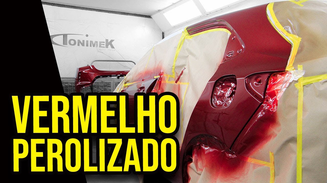 Como repintar um carro vermelho? Dá diferença de cor? Chevrolet Onix Turbo