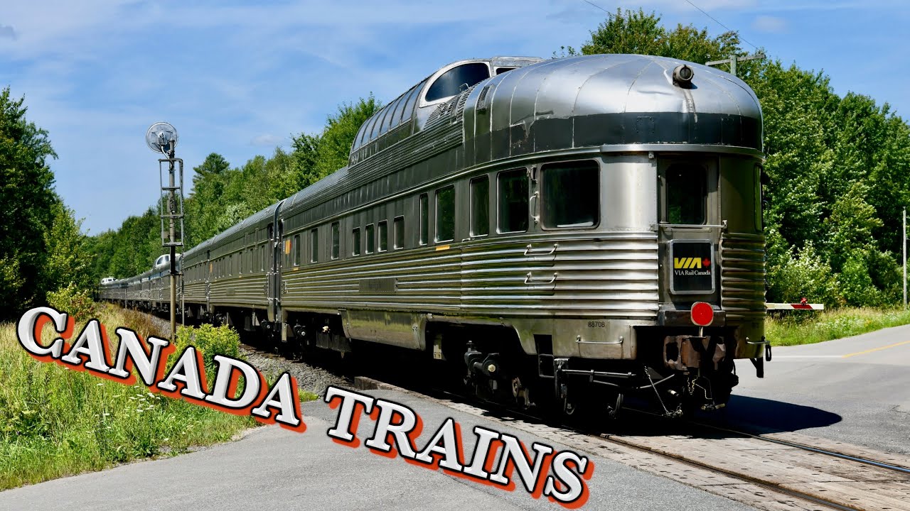 Trains in Canada
