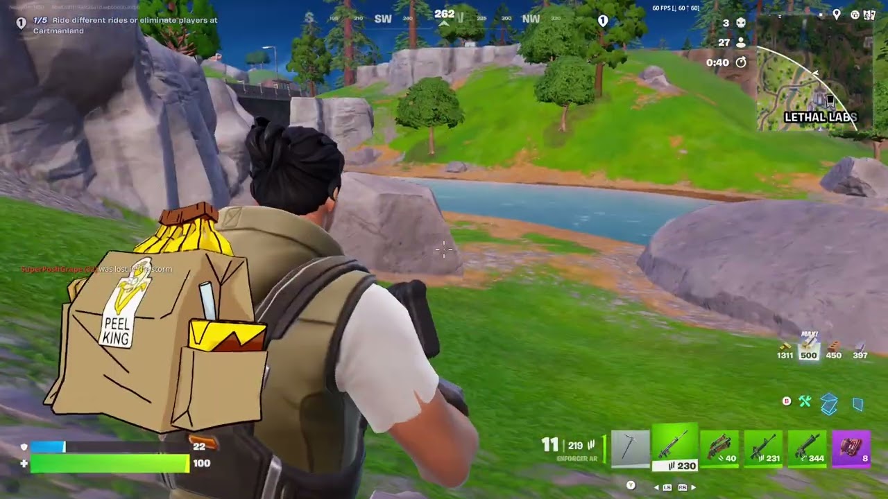 Full Fortnite Battle Royale 6 Elimination 3rd place finish match. #fortnite