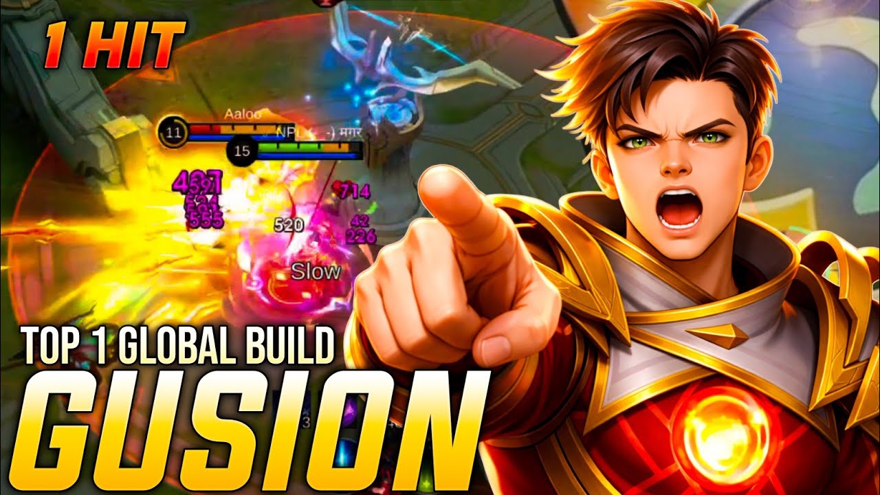 GUSION TOP 1 GLOBAL BUILD 2026 SOLO Q RANK 1 HIT KILLER 