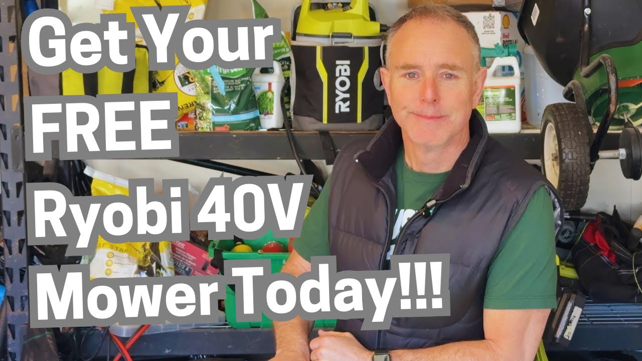 How to Get Your Completely FREE Ryobi 40V 21-Inch Lawn Mower - Ryobi Recall