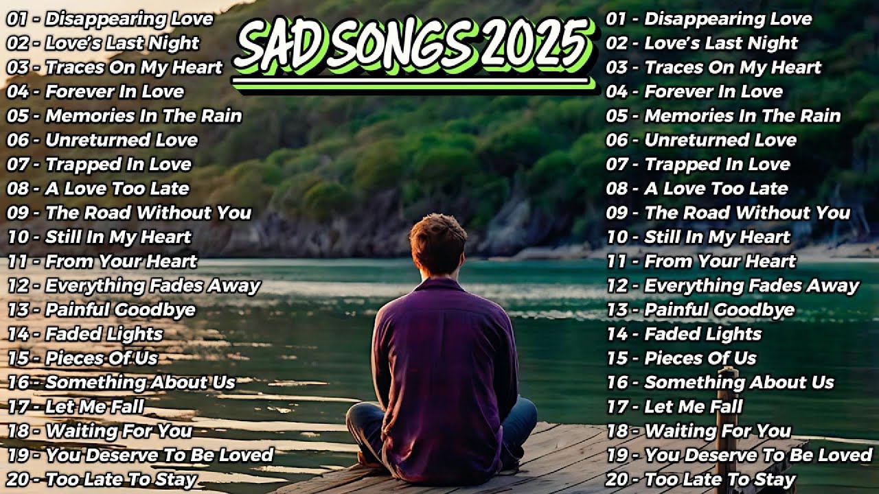 Best Sad Acoustic Songs 🎸 Melancholic Guitar Ballads for Heartbreak💔