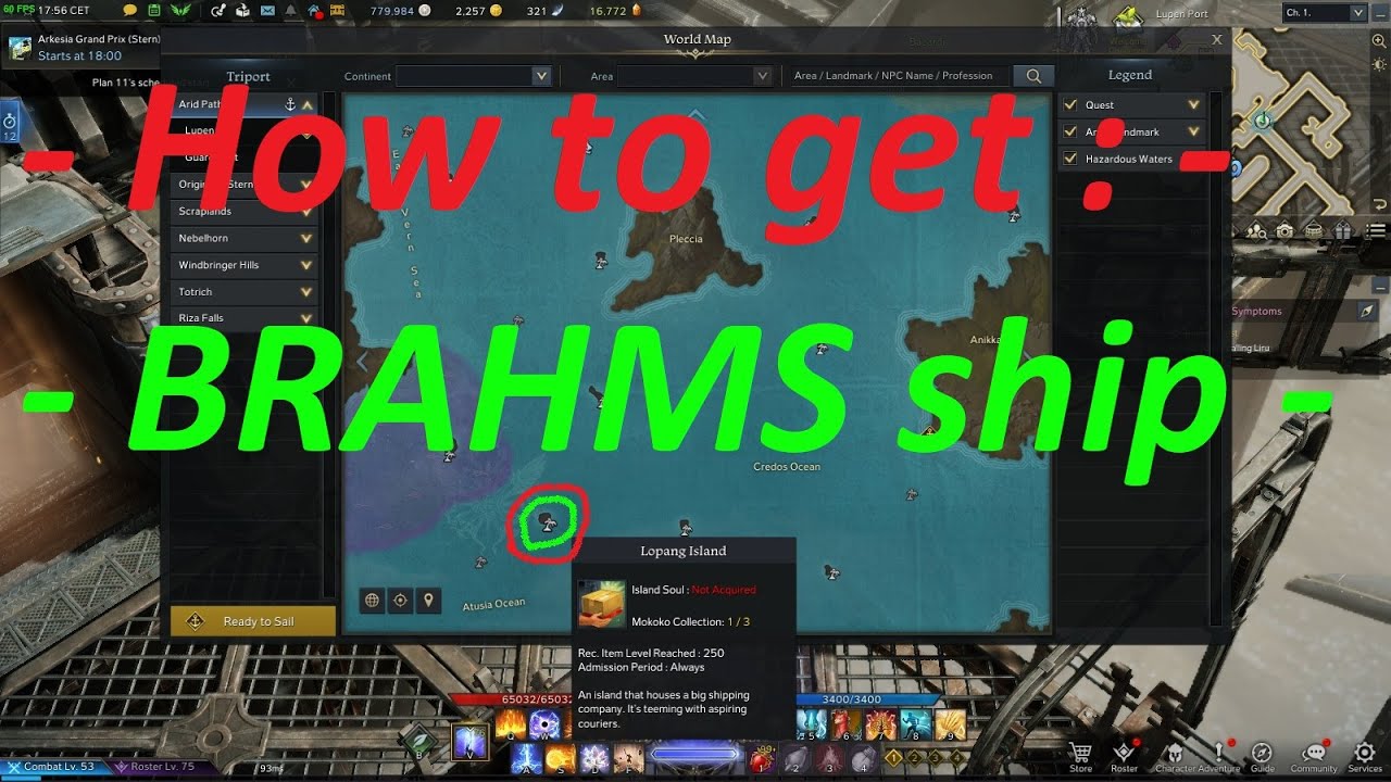 - Lost ark - How to get BRAHMS (ship) and silver - Una's tasks (guide?) - Low tier :)