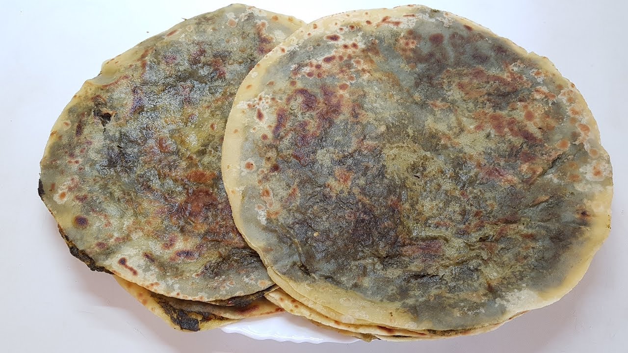 Sarson Ke Saag Ka Paratha | ساگ کا پراٹھا