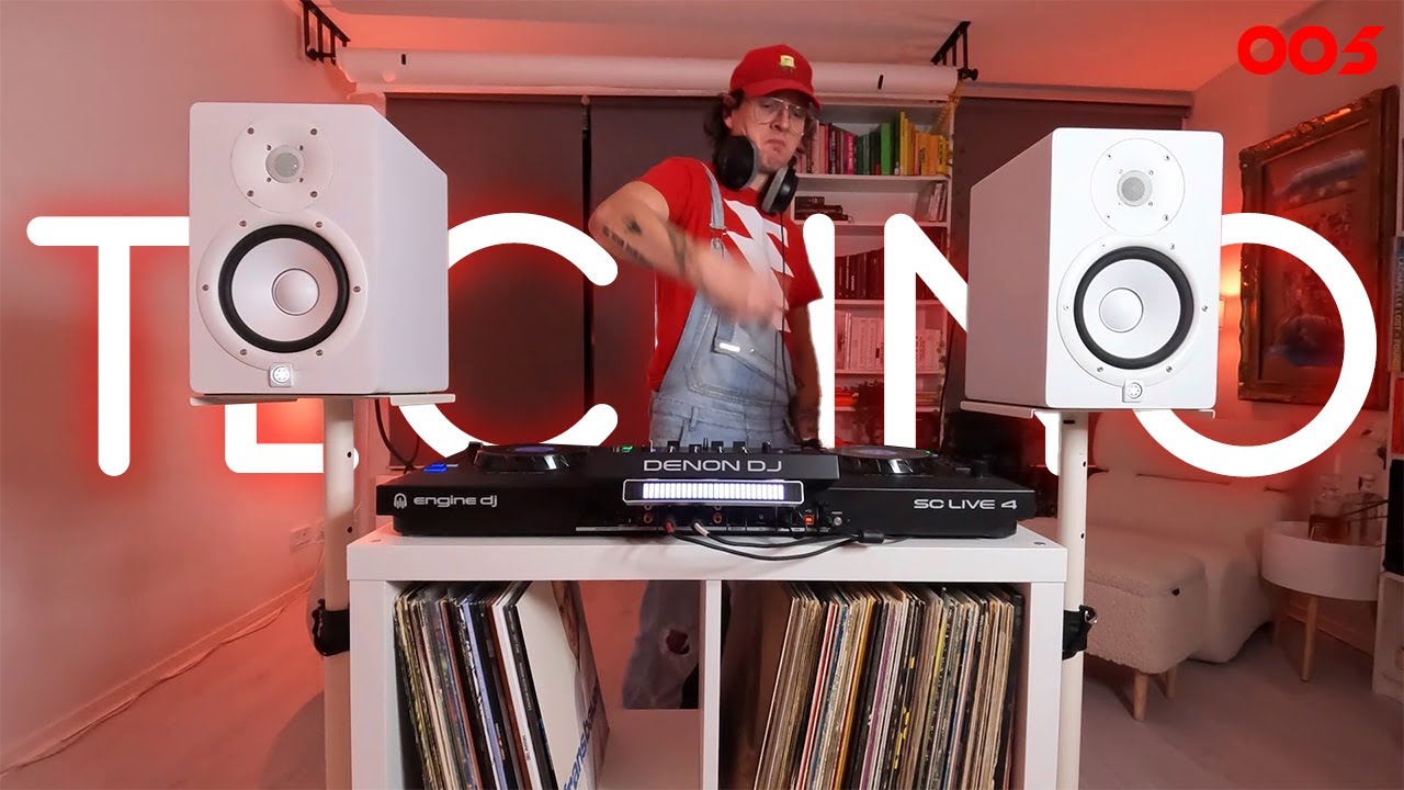 Techno DJ Mix (Live Set 005) By Mister Motel (on Denon DJ SC Live 4)