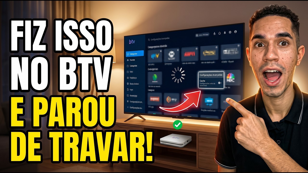 SEU BTV T&Aacute; TRAVANDO? FA&Ccedil;A ISSO pra MELHORAR O DESEMPRENHO DO SEU BTV!