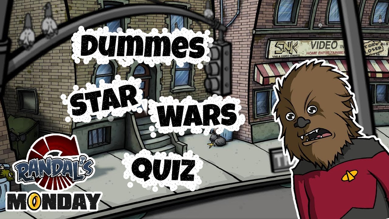 Randal's Monday #21 | Ein DUMMES Star Wars Quiz gegen HAL
