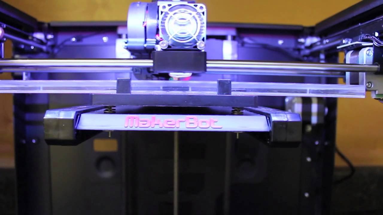 MakerBot Replicator 2 First Print Makes the Pain Go Away