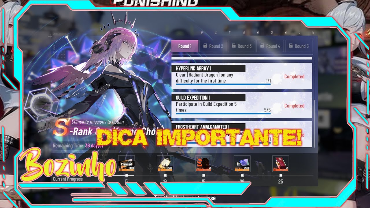 PGR:  NÃO ERRE NA HORA DE PEGAR AS RECOMPENSAS DO EVENTO!