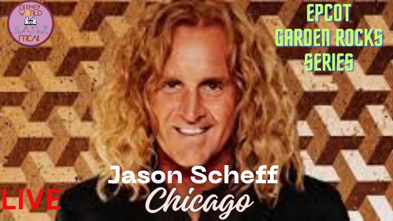 Jason Scheff at Epcot Flower & Garden Festival | Garden Rocks Series