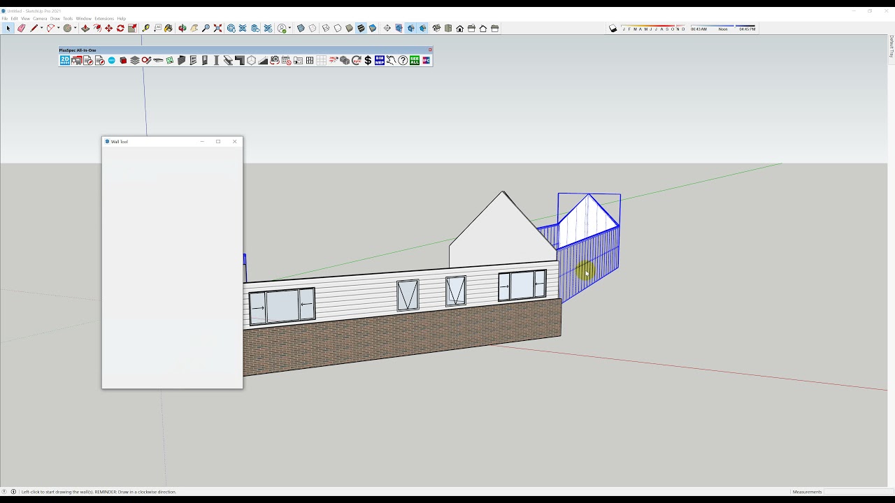 Redraw walls to work with later version of PlusSpec or PlusDesignBuild