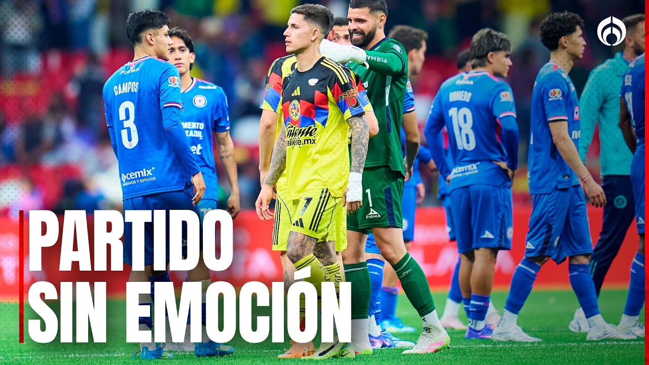 Am&eacute;rica vs Cruz Azul decepciona: as&iacute; fue el Cl&aacute;sico Joven