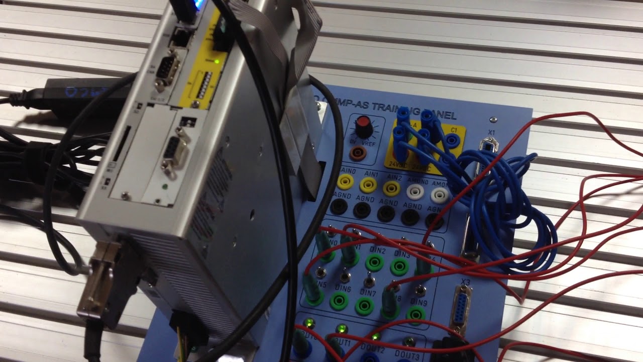 Festo CMMP Driver Controlled with a Siemens S7 1200 PLC over IOs