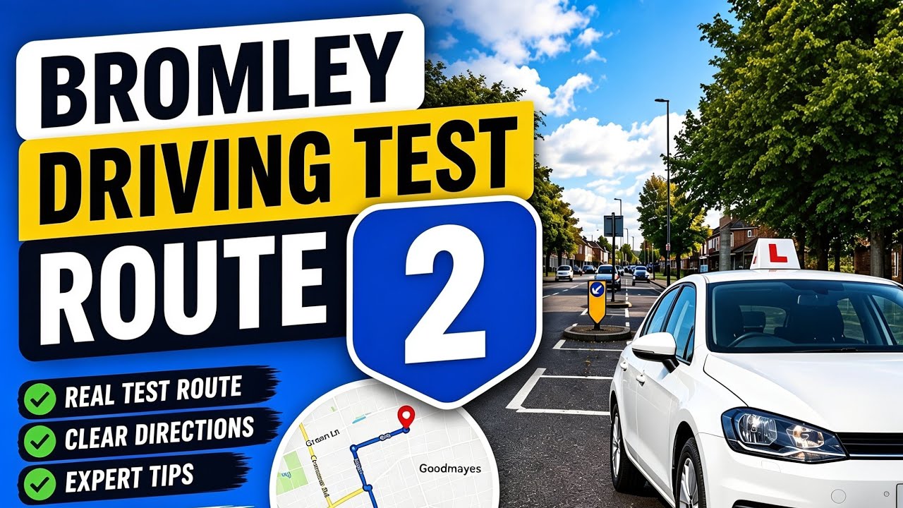 Bromley Driving Test Route | Real Driving Test | At 10.14am | Test Passed 💯 🔥 