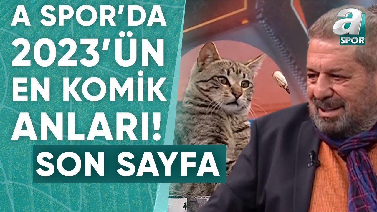 A Spor Ekranlarında 2023'ün En Komik Anları 😂 / A Spor / Son Sayfa / 31.12.2023