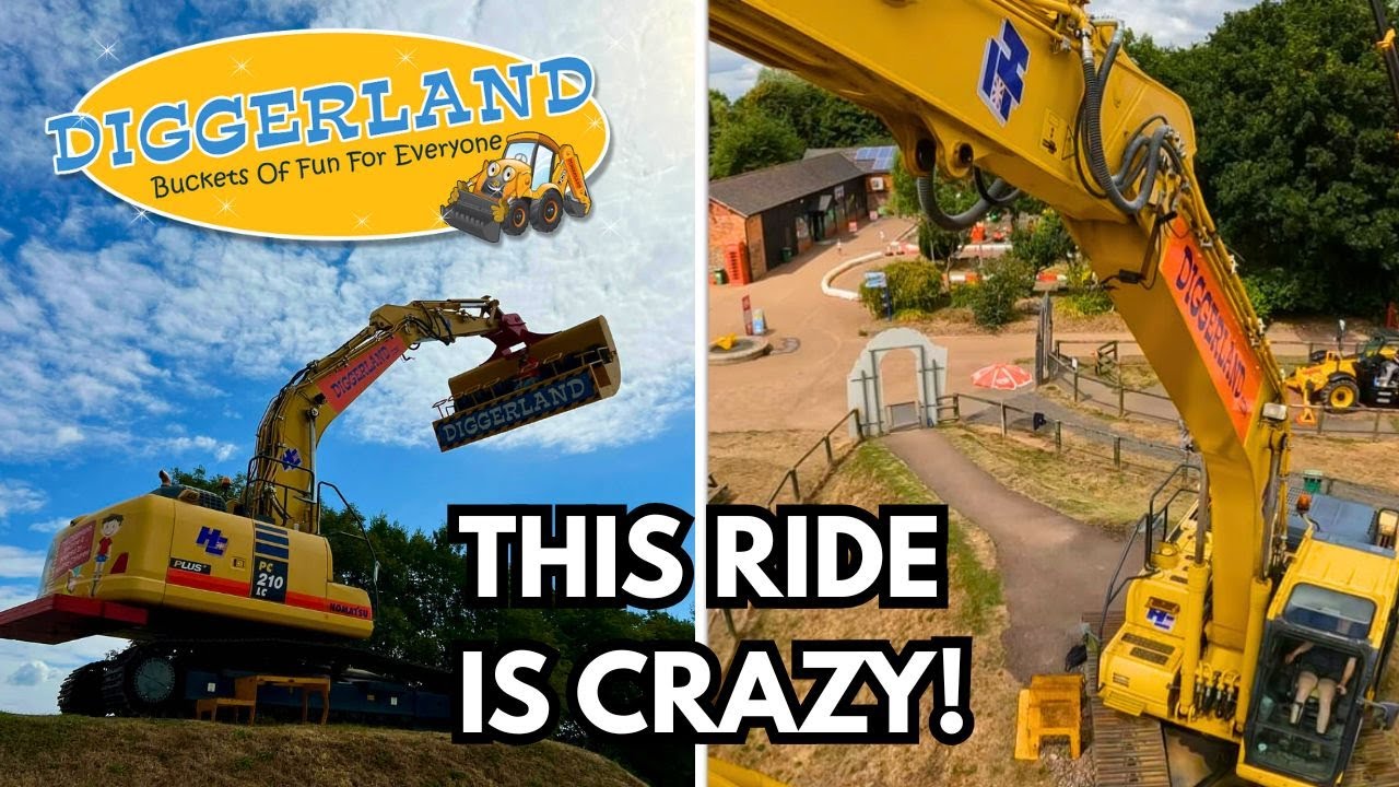 Spindizzy 4K On Ride POV - Diggerland Devon