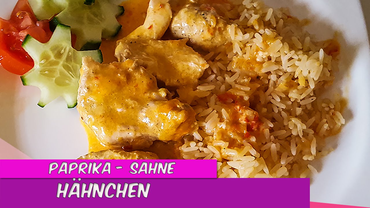 ♨Thermomix® TM5®♨Paprika - Sahne - Hähnchen lecker und schnell