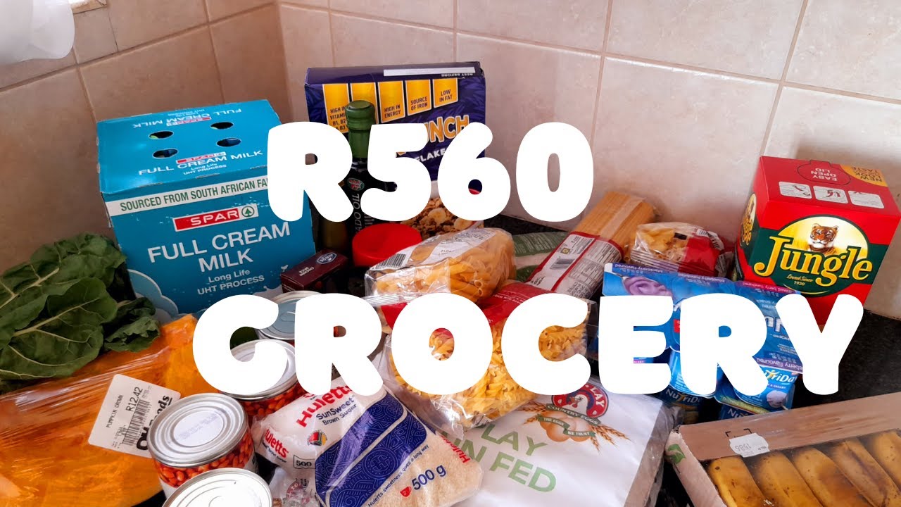 R560 grocery haul|Student Budget|Budget Friendly|South African Youtuber