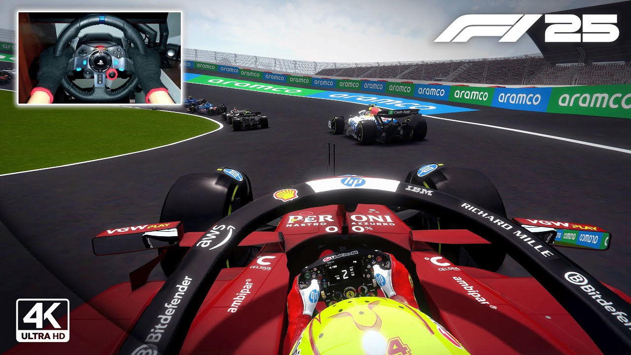 Ferrari SF-25 by Lewis Hamilton | F1 25 MOD Dutch Grand Prix | Logitech G29 Gameplay