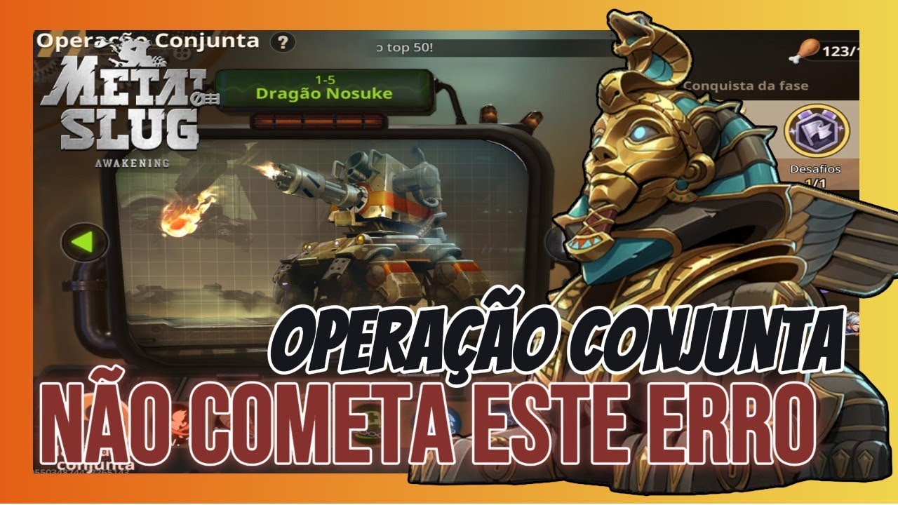 OPERAÇÃO CONJUNTA - APROVEITE DE FORMA CORRETA! METAL SLUG AWAKENING