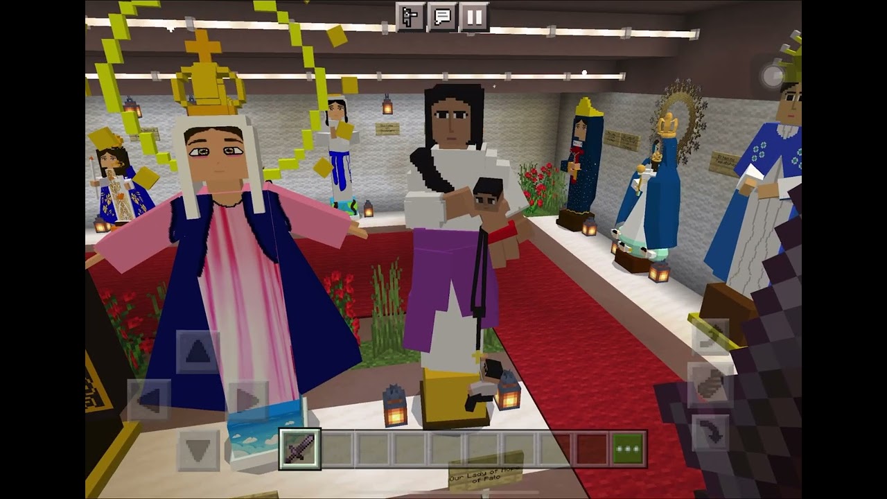 Mama Mary Images in minecraft PE