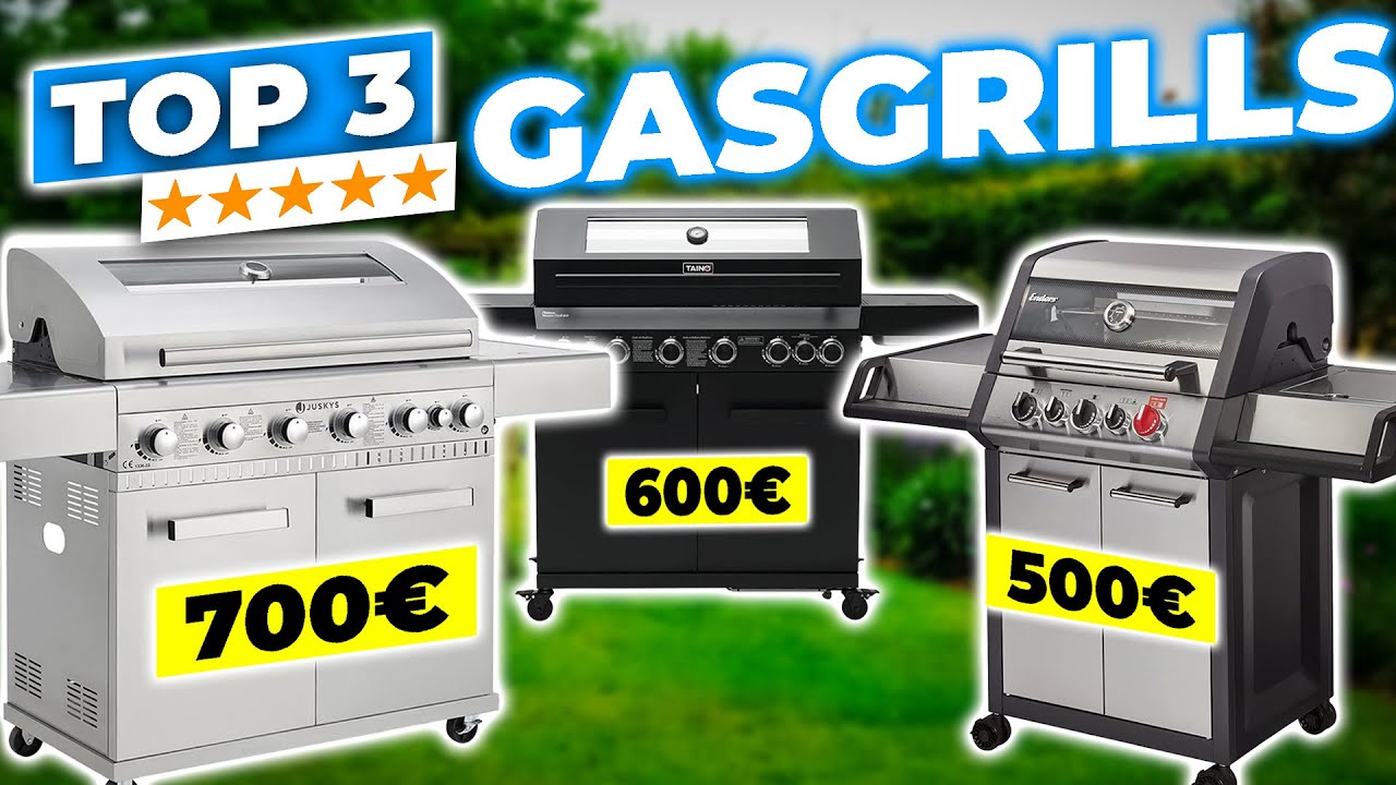 GASGRILL Test 2025: Die 3 besten Gasgrills im Vergleich &ndash; XXL Power, Hitze & Ausstattung!