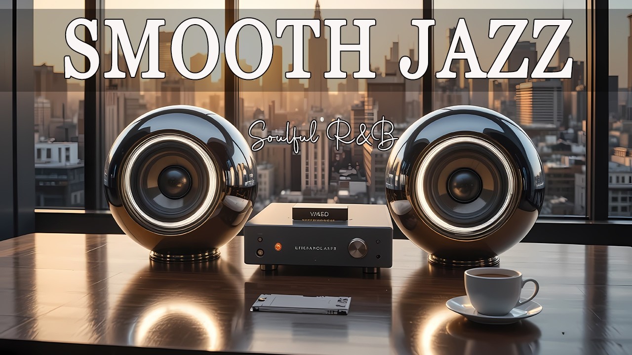 Smooth Jazz Lounge & Soulful R&B 🎷 Perfect Music to Focus