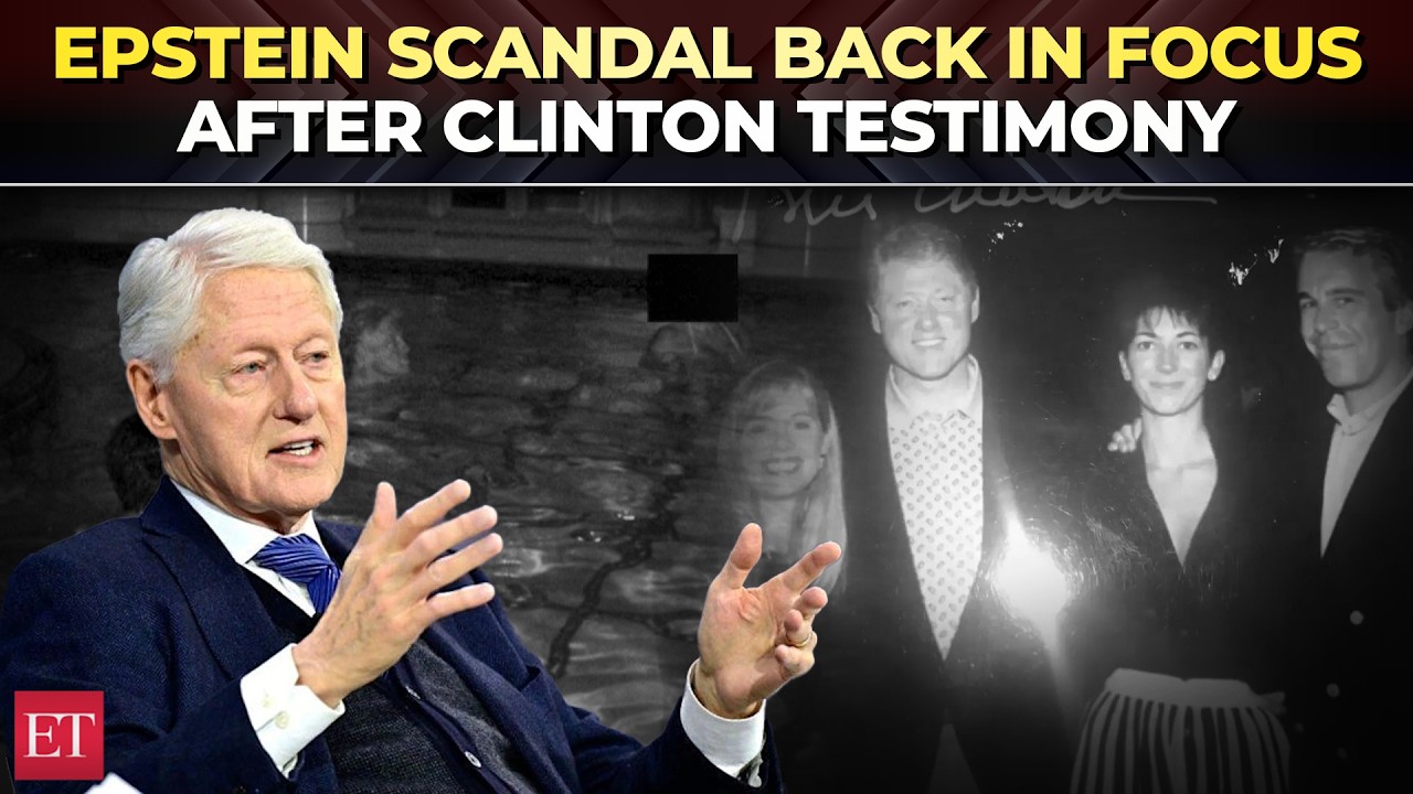 Epstein controversy: Bill Clinton breaks silence on hot tub photo during testimony