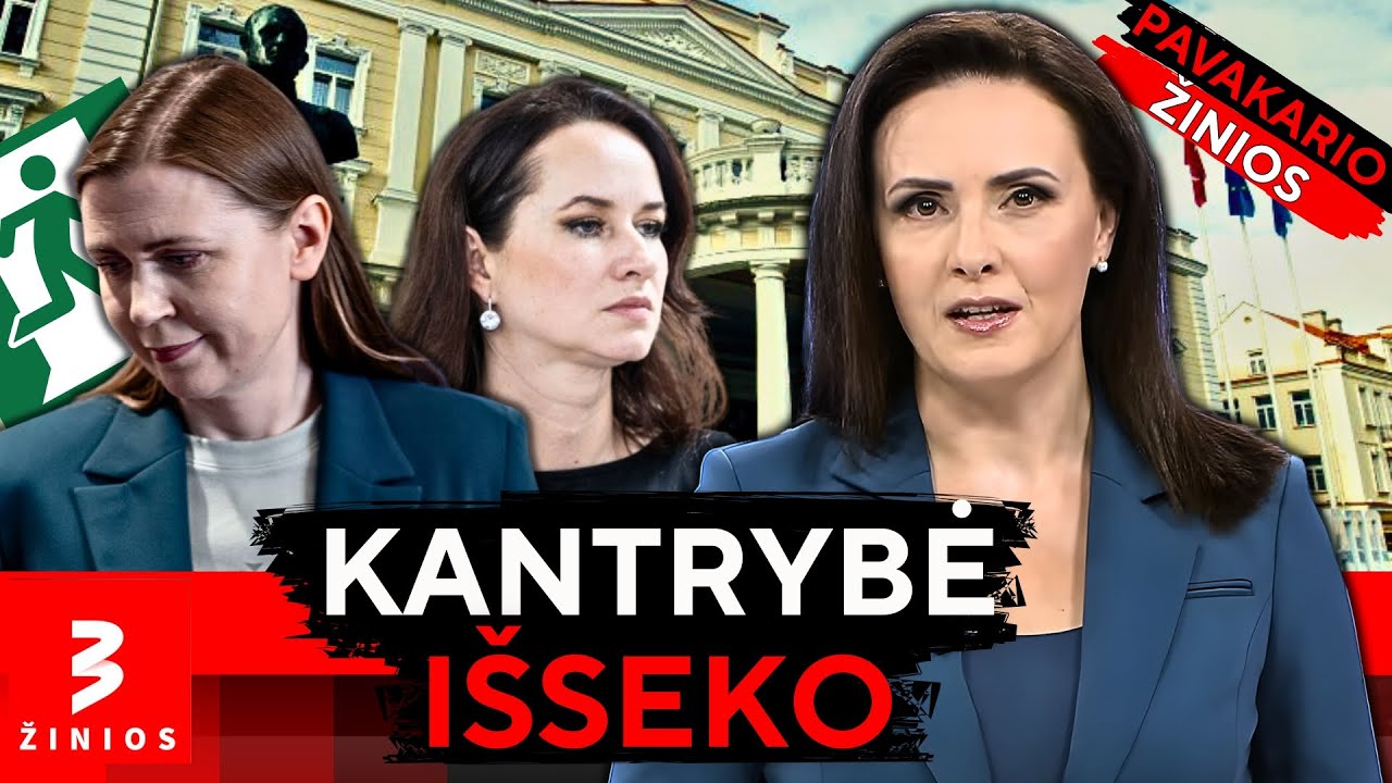 Konfliktas vyriausybėje pasiekė kulminaciją: &Scaron;akalienė žada trauktis &bull; TV3 žinios