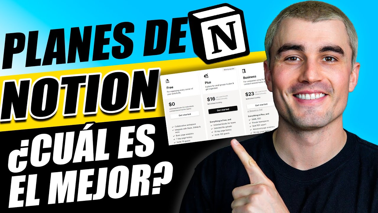 Comparaci&oacute;n de Planes de Notion 2024: Gratis vs Plus vs Business - &iquest;Qu&eacute; Plan es Mejor para Usted?