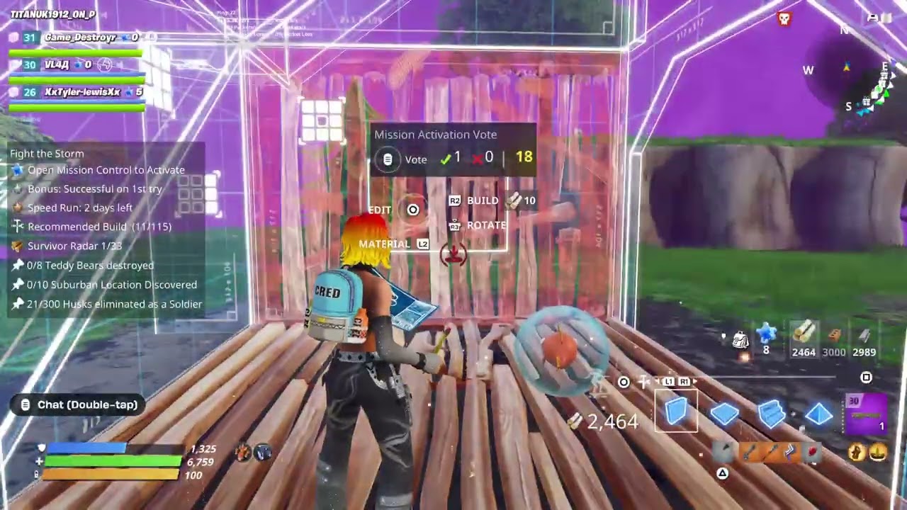 TITANUK1912-ON- PS5 FORTNITE SAVE THE WORLD 🌍❤️🖐️👍 20/02/2026
