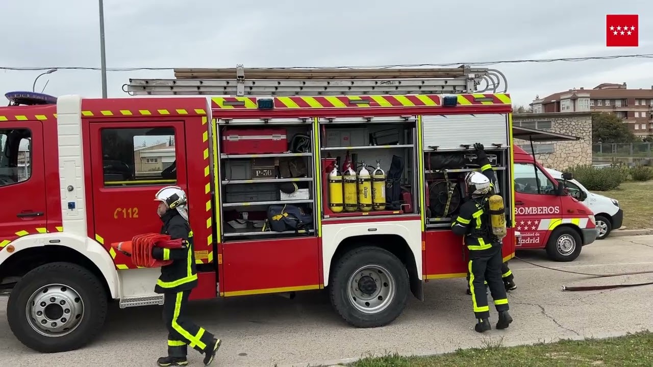 Simulacro Majadahonda escape ácido clorhídrico (I)