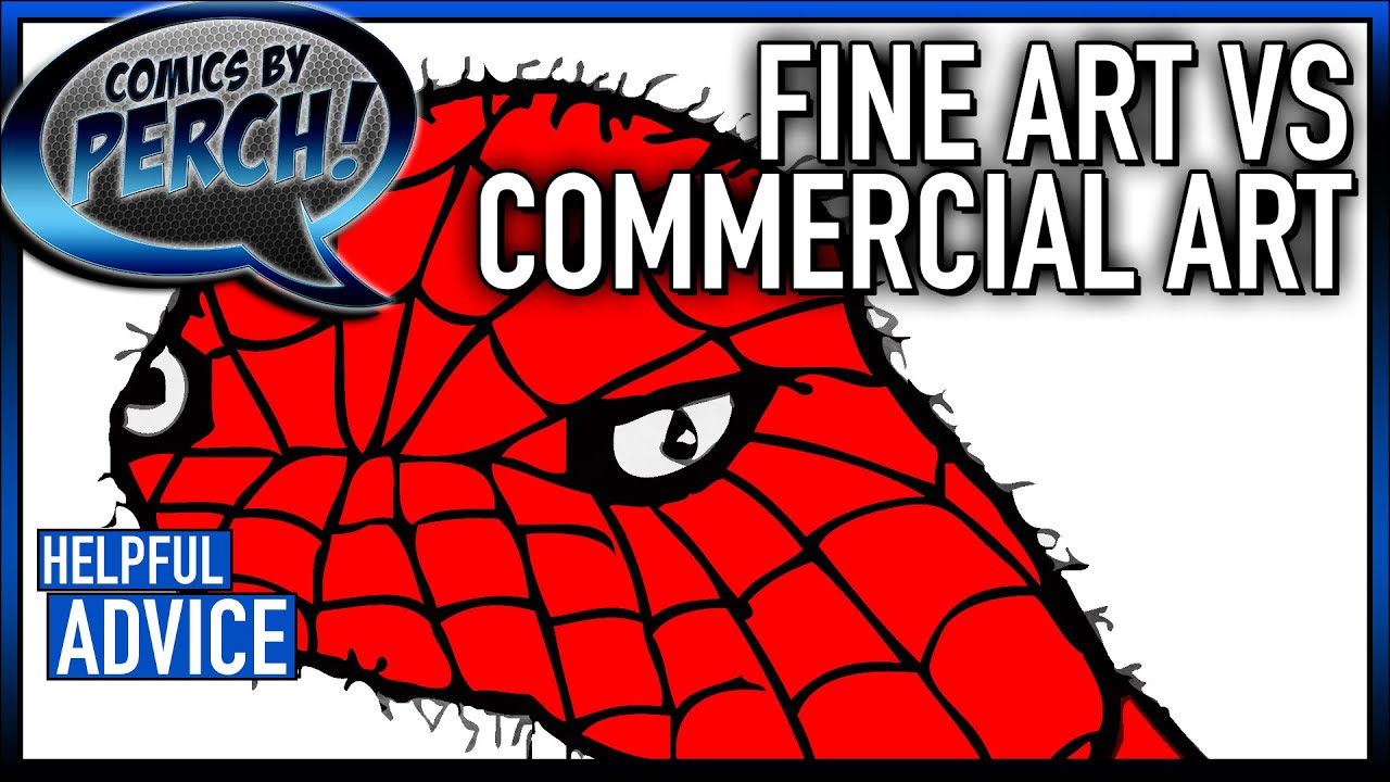 Fine Art vs Commercial Art in comics