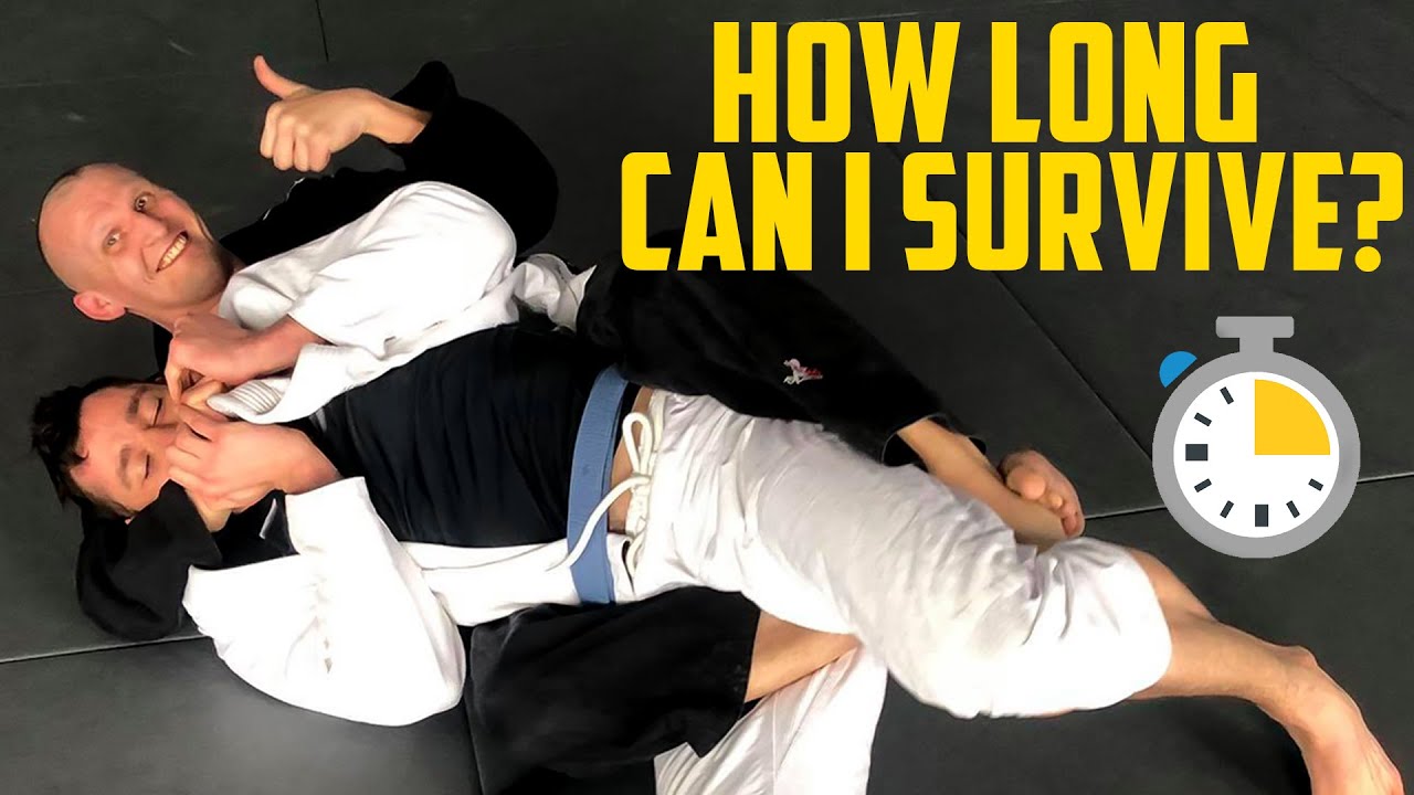 Testing How Long I Can Survive Against a BJJ Black Belt