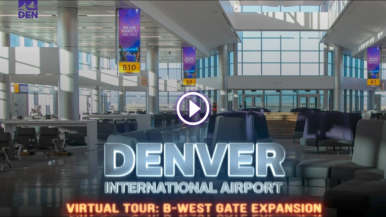 DEN Virtual Tour: New Gates on B-West, Led by DEN CATS Pup Vera