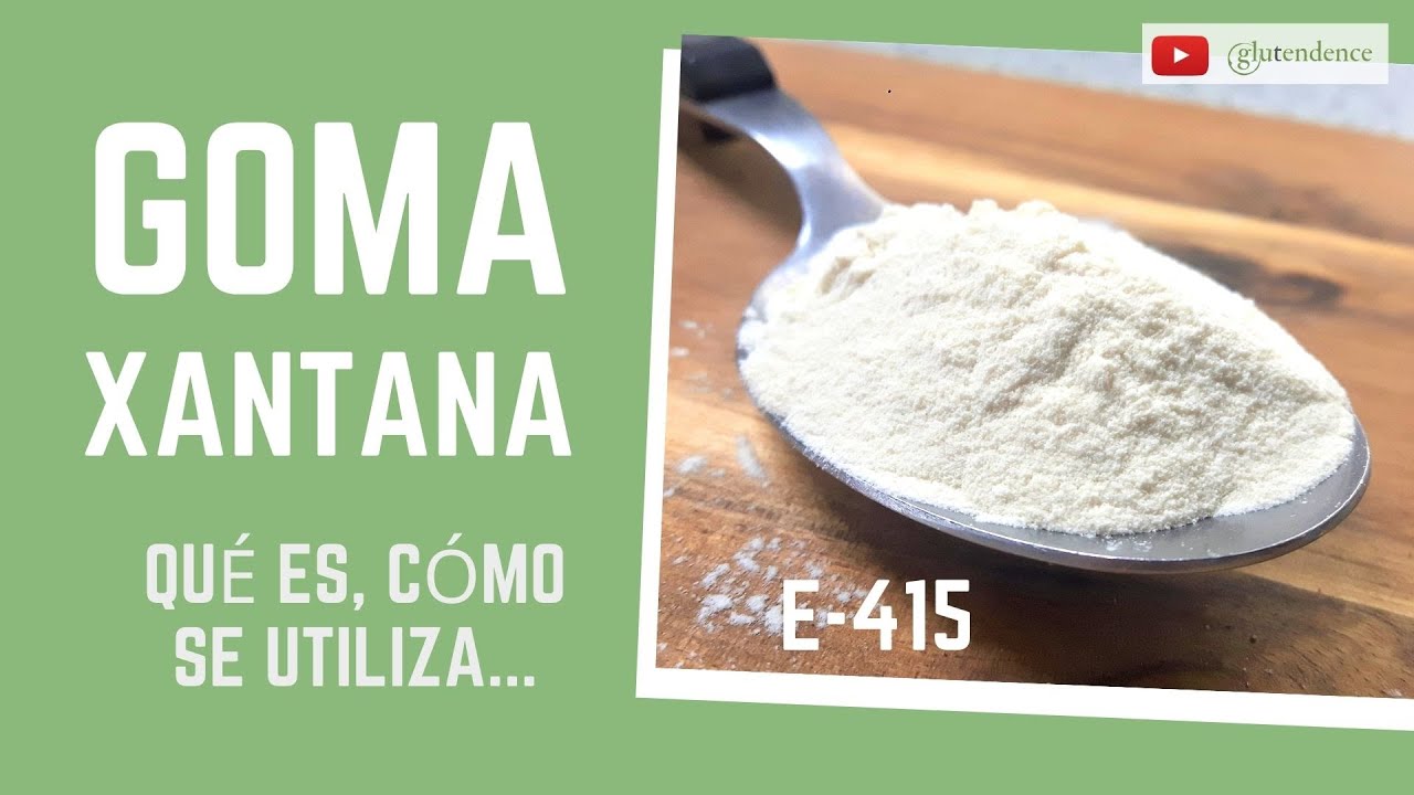 ✅ GOMA XANTANA: Qué es y cómo usarla en la cocina sin gluten.