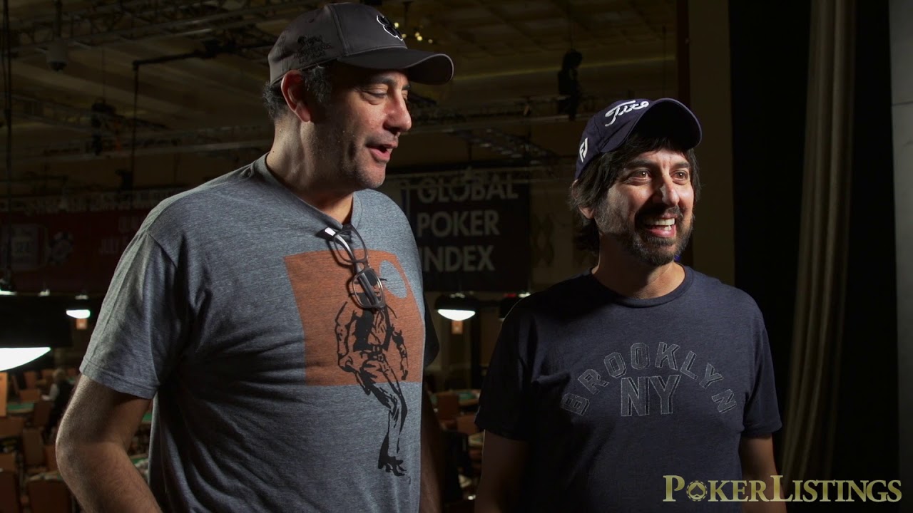 Ray Romano and Brad Garrett Sitting at Adjacent Tables in WSOP Main Event