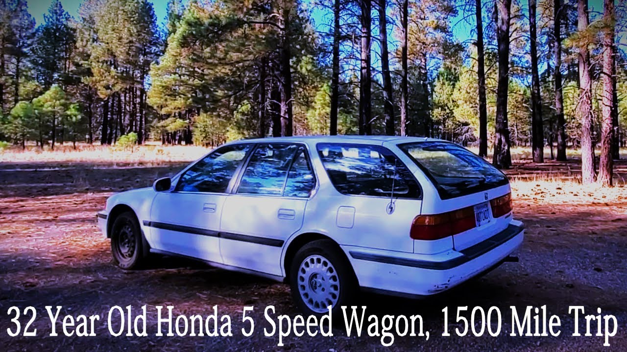 92 Honda Accord 5 Speed Wagon - Owner Review in 2024, 1500 Mile Trip