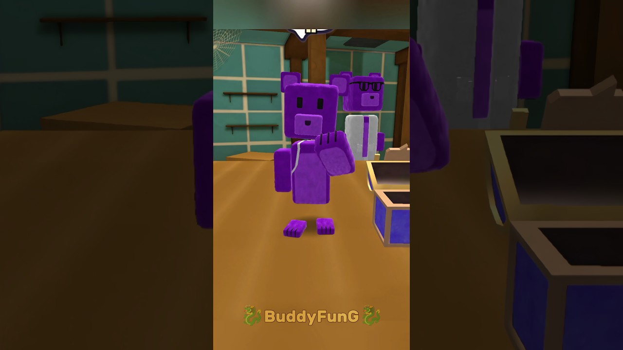 Purple Bear Basement Secret Super Bear Adventure #superbearadventure