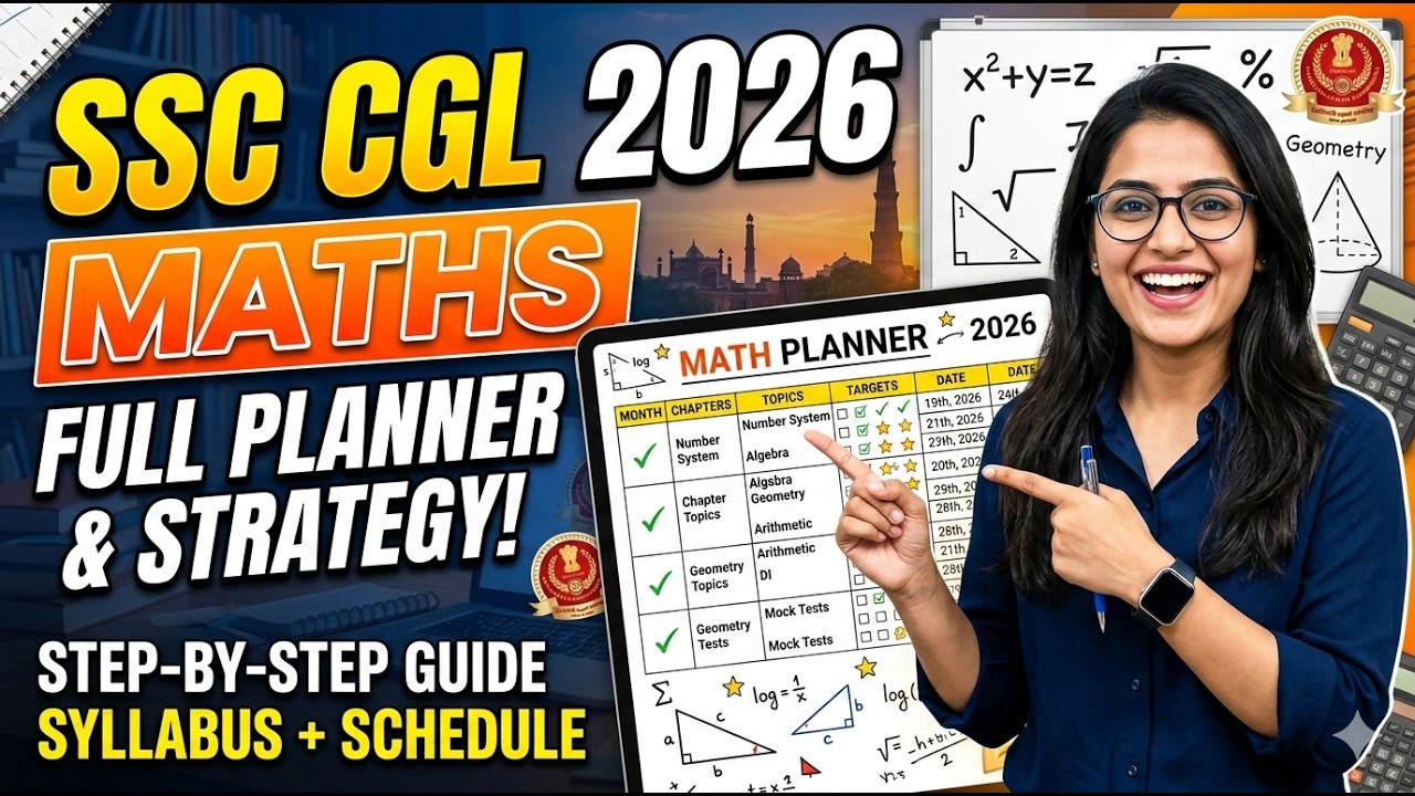 BEST ADVICE FOR SSC CGL 2026 NO MORE VIDEO NEED TO BE WATCHED