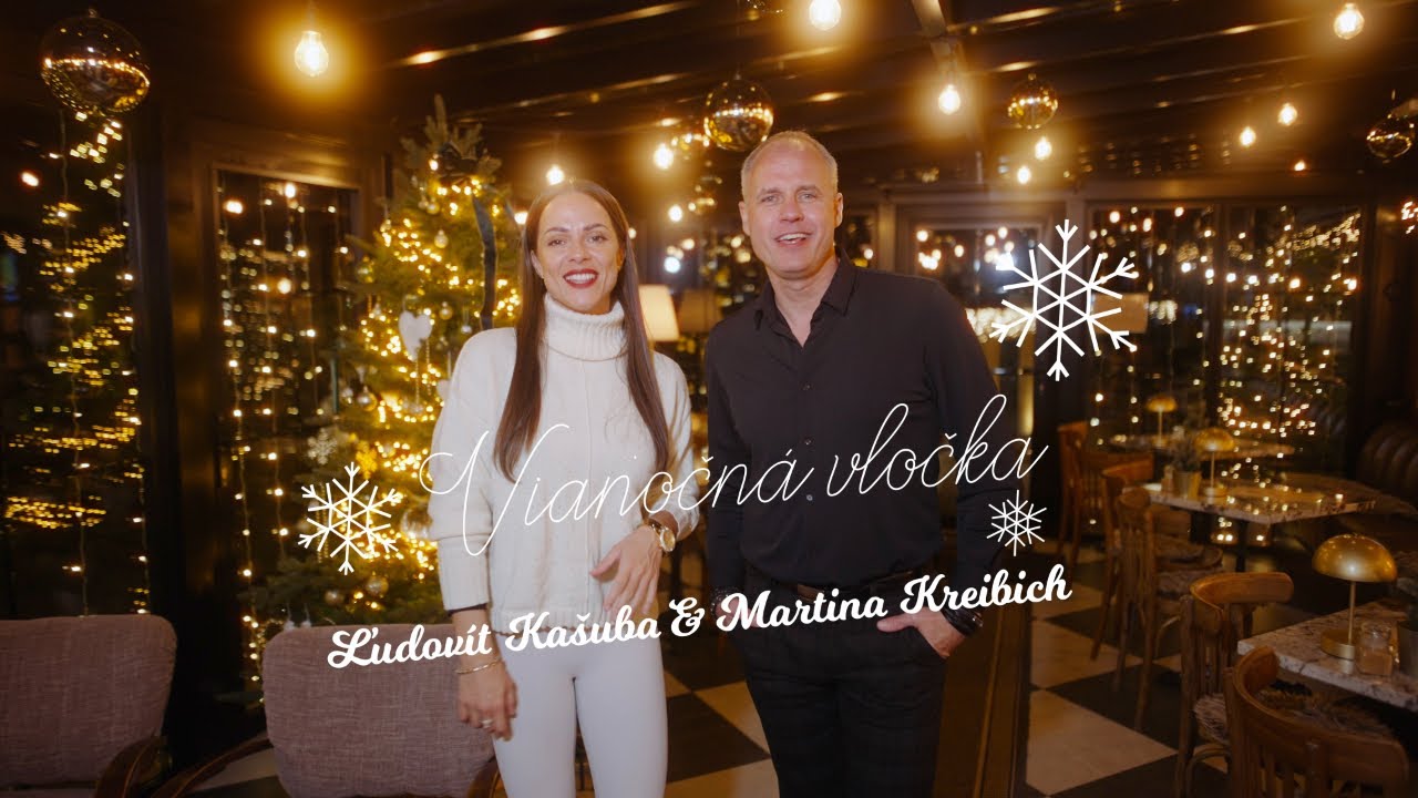 Ľudovít Kašuba a Martina Kreibich - Vianočná vločka (oficiálny videoklip)