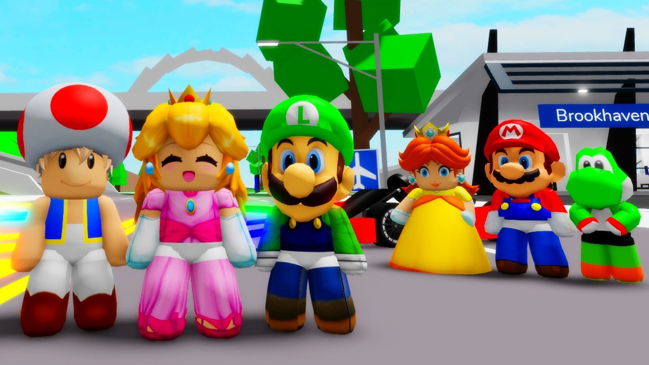 Мы находим плюшевых игрушек «МАЛЫШ МАРИО»..(Брукхейвен)