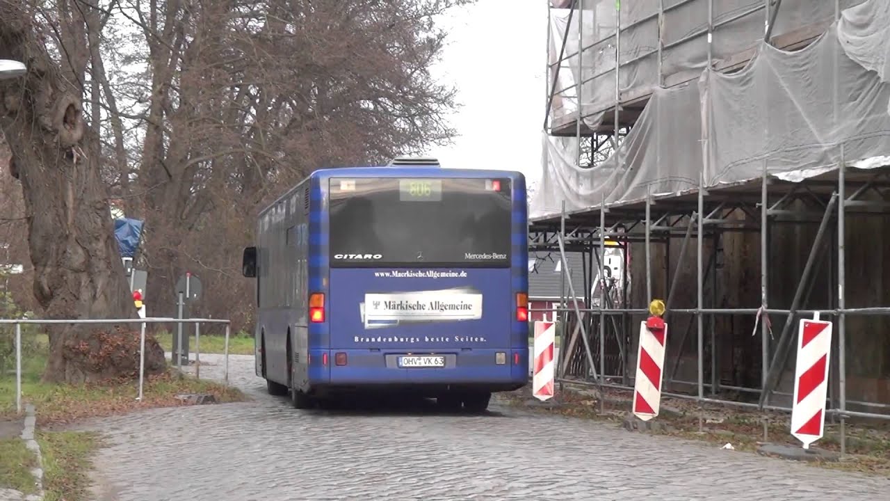 Citaro Busse der OVG nördlich von Berlin HD